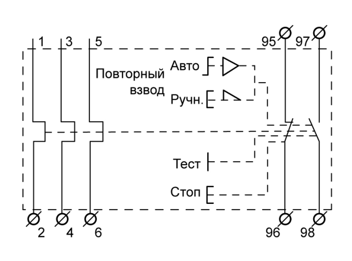 Реле теплове РТ 1307 (1,6-2,5А) 2302/2718