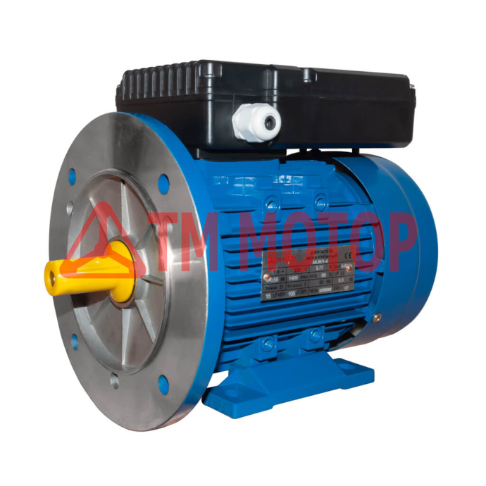 Electric motor single-phase ML8014 0.55kW 1500rpm (B35/flange)