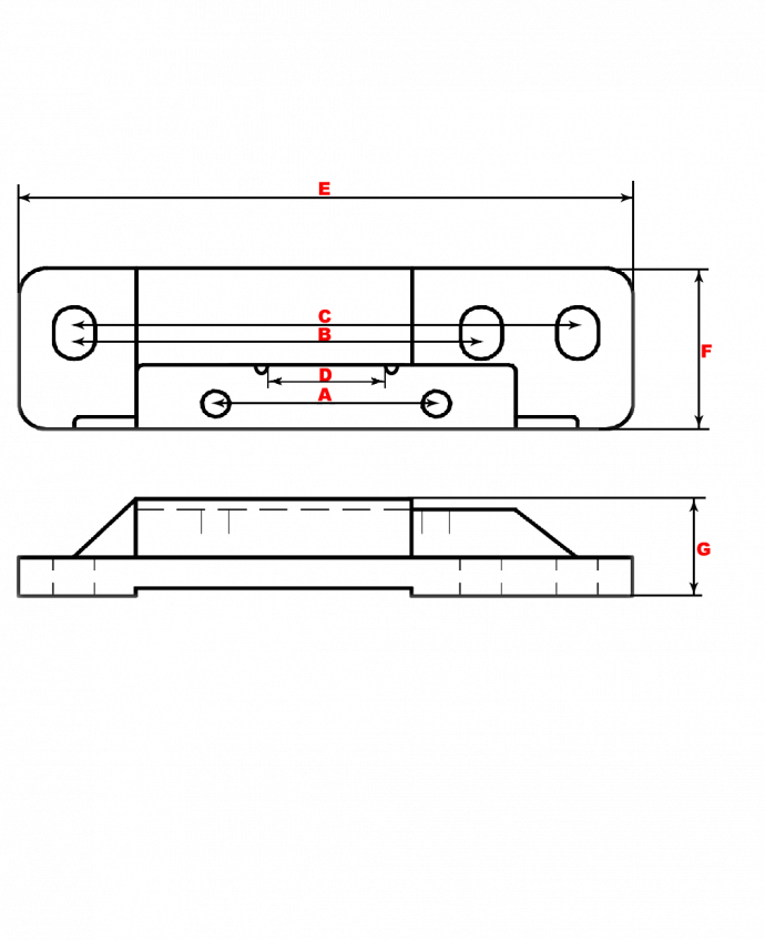 Лапа 100,112 64мм/112мм/140мм MS100 (левая/правая) ТМ01/ТМ2