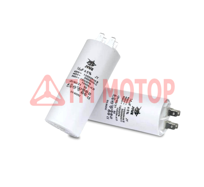 Конденсатор CBB-60Н 14мкФ 450V JYUL (клеммы)
