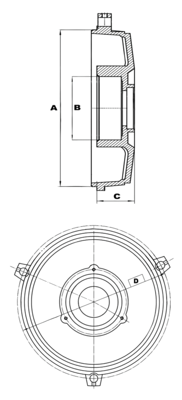 Щит  80 (øпідш-52мм/øзамку-130мм) ТМ9/ТМ14