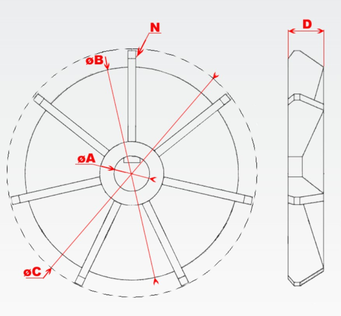 Вентилятор АИР-180 (2,4) 52мм/170мм/270мм сталь ПЛ