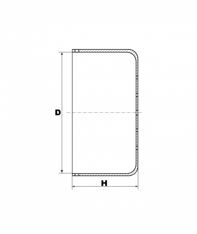 Кожух 100  (D-193мм/H-124мм)  ТМ7