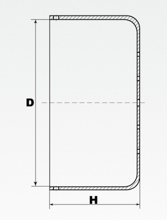 Кожух 100  (D-193 / H-98) 