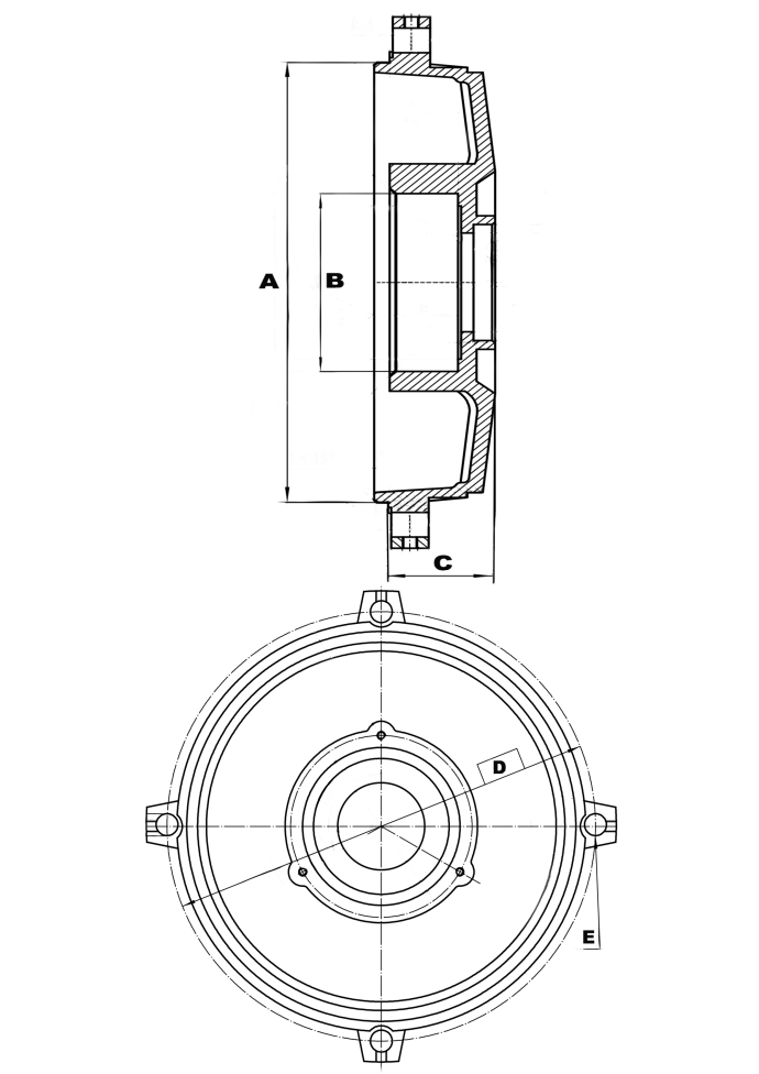 Щит 180 (øподш-130мм/øзамка-294мм) 23