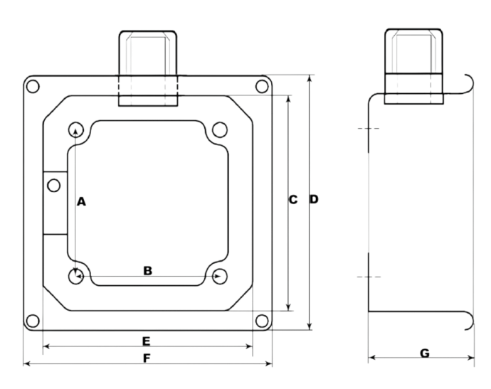 Коробка выводов  90, 100 ТМ(9,10,11,14)