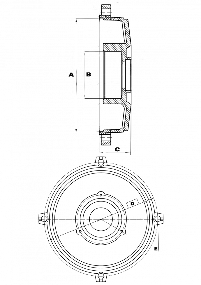 Щит  56 (øподш-32мм/øзамка-89мм) ТМ01