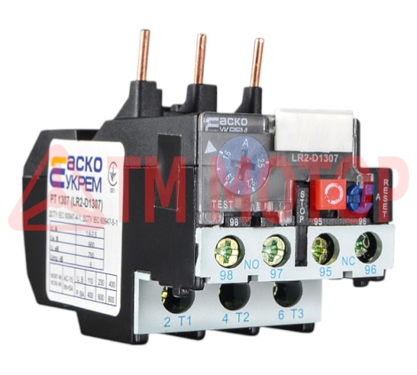 Реле тепловое РТ 1307 (1,6-2,5А) 2302/2718