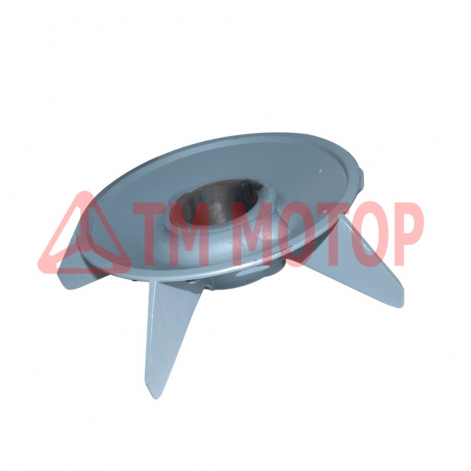 Вентилятор АИР-250 (2) 75мм/260мм/360мм алюмінієвий зі сталевою втулкою