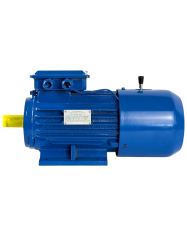 Електродвигун АИР BRAKE 90L4 2,2 кВт 1500 об/хв з електромагнітним гальмом ІМ В34 (лапи+малий фланець)