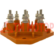 Клеммная панель 160,180 АИР,  6 шпилек М6 компл.(гайки+перемычки) ТМ6/ТМ7