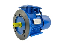 Електродвигун АИР BRAKE 71B4 0.75 кВт 1500 об/хв з електромагнітним гальмом Лапи+фланець (ІМ В35)