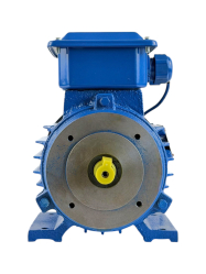 Електродвигун АИР BRAKE 71B4 0,75 кВт 1500 об/хв з електромагнітним гальмом ІМ В34 (лапи+малий фланець)