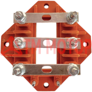 Клеммная панель 160,180 АИР,  6 шпилек М6 компл.(гайки+перемычки) ТМ6/ТМ7
