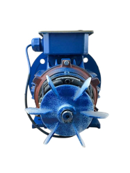 Електродвигун АИР BRAKE 71B4 0.75 кВт 1500 об/хв з електромагнітним гальмом Лапи+фланець (ІМ В35)