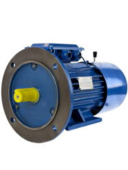 Електродвигун АИР BRAKE 90L4 2,2 кВт 1500 об/хв з електромагнітним гальмом Лапи+фланець (ІМ В35)