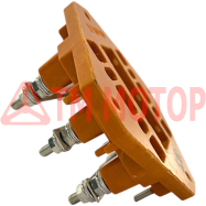 Клеммная панель 160,180 АИР,  6 шпилек М6 компл.(гайки+перемычки) ТМ6/ТМ7